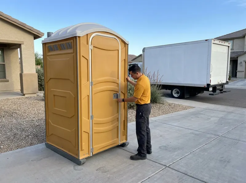 Deluxe Flush Porta Potty Rental in Surprise, AZ